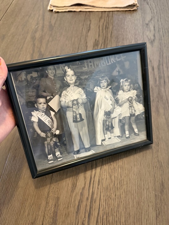 unbranded Other - Vintage Picture In Frame Costume Contest Jamboree Cute Unique Kids Children